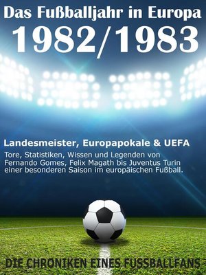 cover image of Das Fußballjahr in Europa 1982 / 1983